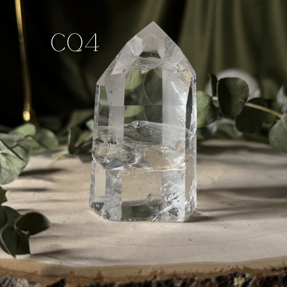 Clear Quartz Tower 4.