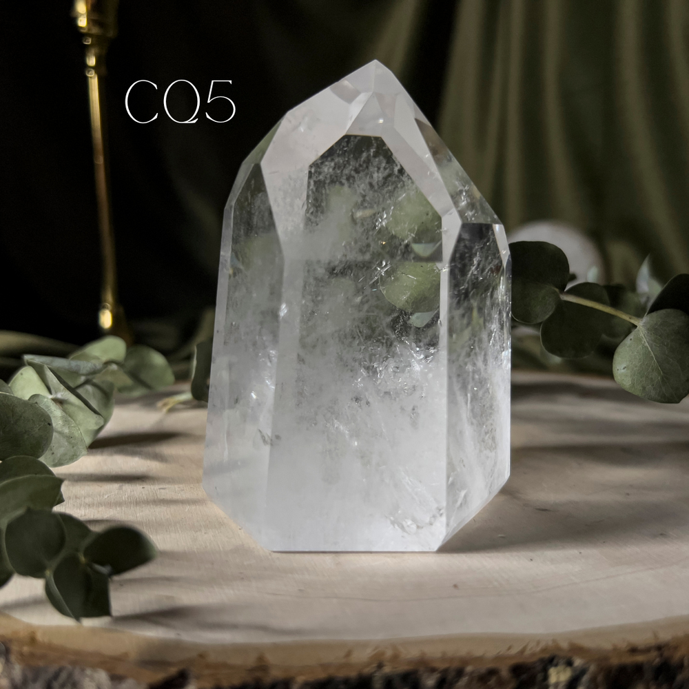 Clear Quartz Tower 5.